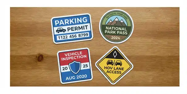 Cars Windshield, Window Stickers